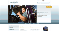 Desktop Screenshot of marlen-truck.de